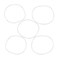 BQLZR 5pcs Elastic Bands Replacement for U87 Microphone Mount Holder Clamp Clip Gray