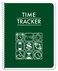 BookFactory Time Tracker Notebook, Wire-O, 100 Pages