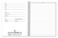 BookFactory Time Tracker Notebook, Wire-O, 100 Pages