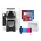 Bodno Magicard Pronto 100 ID Card Printer &amp; Complete Supplies Package ID Software - Silver Edition
