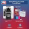 Bodno Magicard Pronto 100 ID Card Printer &amp; Complete Supplies Package ID Software - Silver Edition