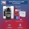 Bodno Magicard Pronto 100 ID Card Printer &amp; Complete Supplies Package ID Software - Silver Edition