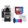 Bodno Magicard Pronto 100 ID Card Printer &amp; Complete Supplies Package ID Software - Silver Edition