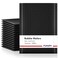Fuxury Bubble Mailers 6x10" 100Pack Black Padded Envelopes Usable Size 6x9