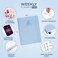 Clever Fox Planner PRO, Undated Weekly Planner, 8.5x11 Periwinkle