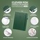 Clever Fox Planner PRO Hourly, Undated Weekly &amp; Monthly, Forest Green