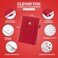 Clever Fox Planner 2.0, A5 Undated Weekly &amp; Monthly Notebook, Red