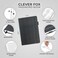 Clever Fox Password Book, Alphabetized Username Notebook Medium Mystic Gray
