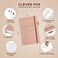 Clever Fox Password Book, Alphabetized Username Notebook, Medium Rose Gold