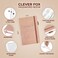 Clever Fox Password Book, Alphabetized Username Notebook, Medium Rose Gold