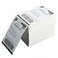 4 Stacks Fanfold 4" x 6" Direct Thermal Labels, 1000 Labels Per Stack, White Perforated Shipping Labels, Permanent-Adhesive, Compatible Zebra, Rollo Thermal Label Printer