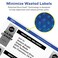Avery Printable Blank Shipping Labels, 2.5" x 4", White, 200 Labels, Laser Printer, Permanent Adhesive (5816)