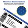 Avery Printable Blank Shipping Labels, 2.5" x 4", White, 200 Labels, Laser Printer, Permanent Adhesive (5816)