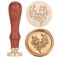 Yoption Eucalyptus Wax Seal Stamp for Envelope and Invitation Seals