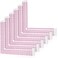 Frienda 4 Pieces L Ruler Clear Plastic Right Angle Measuring for Sewing