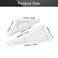 Triangle Ruler Set, Plastic Protractor for Drafting &amp; Geometry