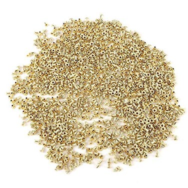 Fdit Bee Hive Beehive Brass Nest Frame Eyelets Beekeepers Tools, Beekeeping Eyelets Set for Bee Frames (1000/10000Pcs)(1000pcs)