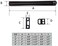 QCAA Solid Brass Surface Bolt, 3", Matte Black, 1 Pack, Made in Taiwan