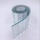 NUO RUI 1/2" x 2" Adhesive Mirror Tile Row Real Glass Rectangular Mirror Sticker for Craft Projects