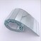 NUO RUI 1/2" x 2" Adhesive Mirror Tile Row Real Glass Rectangular Mirror Sticker for Craft Projects