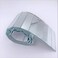 NUO RUI 1/2" x 2" Adhesive Mirror Tile Row Real Glass Rectangular Mirror Sticker for Craft Projects