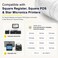 Vonlyst Receipt Paper Roll 3 1/8 x 230 for Square Register and Square POS System connected to Star Micronics Thermal Printer (Pack 24 rolls)
