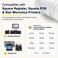 Vonlyst Receipt Paper Roll 3 1/8 x 230 for Square Register and Square POS System connected to Star Micronics Thermal Printer (Pack 24 rolls)