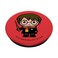 Wizarding World Harry Potter Cute Chibi Character PopSocket Adhesive PopGrip for Phones and Tablets, Black