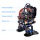 LAFVIN DIY 4-DOF Panda Robot Kit Programmable Dancing Robot Kit Support Android APP Control Compatible with Arduino IDE