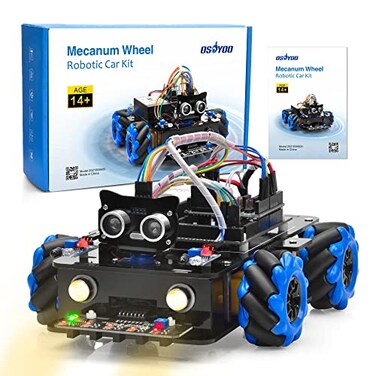 Omni-Directional Mecanum Wheel Robot Car for Arduino STEM Coding Learning