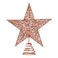 BinaryABC Iron Christmas Tree Star Topper,20cm Glittering Tree Topper