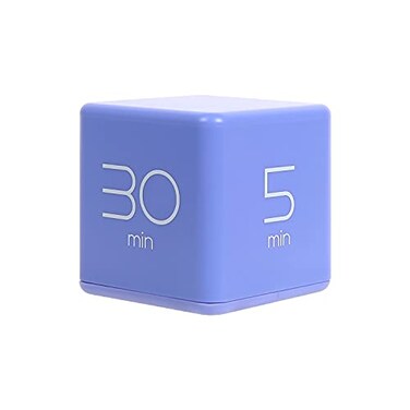 mooas Cube Timer, Flip, Block, Productivity, Time Management (Violet)