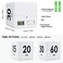 Feilifan Cube Timer, Productivity Cube Flip Timer, 15-20-30-60 Minute