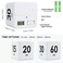 Feilifan Cube Timer, Productivity Cube Flip Timer, 15-20-30-60 Minute