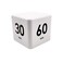 Feilifan Cube Timer, Productivity Cube Flip Timer, 15-20-30-60 Minute