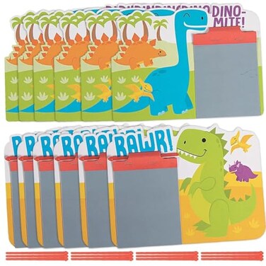Fun Express Dinosaur Magic Screen - Stationery - 12 Pieces