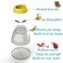 4Pack Bug Cather 5X Magnifyer Insect Jar Observation Bug Viewer Kit