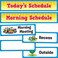 Really Good Stuff Whole-Class Visual Schedule Refill Cards - Set of 27