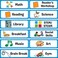 Really Good Stuff Whole-Class Visual Schedule Refill Cards - Set of 27