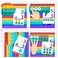 COOVA Multiplication Chart Pop It - Multiplication Game Board, 12x12 Times Table Math Game Board for Kids Learning, Educational Multiplication Machine Toy