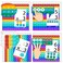 COOVA Multiplication Chart Pop It - Multiplication Game Board, 12x12 Times Table Math Game Board for Kids Learning, Educational Multiplication Machine Toy