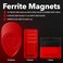 MAG &reg; 15&acirc;&euro;&lsquo;Pack Ferrite Biomagnet Kit &acirc;&euro;&ldquo; 3500&acirc;&euro;&lsquo;4000&acirc;&euro;&macr;Gauss Round, Rectangular &amp; Duo &acirc;&euro;&ldquo; Dr.&acirc;&euro;&macr;Goiz Therapy &acirc;&euro;&ldquo; Vinyl&acirc;&euro;&lsquo;Coated with Clear Polarity