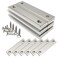 Magnetpro 6 Pieces Rectangular Magnets with Counterparts 70 LB Force