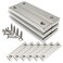 Magnetpro 6 Pieces Rectangular Magnets with Counterparts 70 LB Force