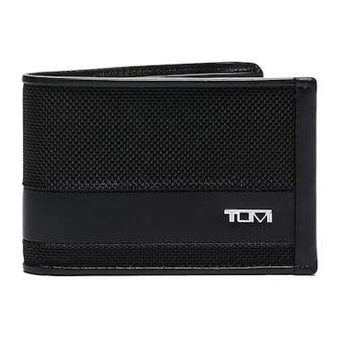 TUMI Alpha Slim Single Billfold, Men's Wallet, Black