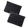 Tommy Hilfiger Men's,Leather Card Case Wallet, Compact,Rfid Blocking,Slim,Black Piper, One Size