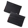 Tommy Hilfiger Men's,Leather Card Case Wallet, Compact,Rfid Blocking,Slim,Black Piper, One Size