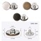 ICEYLI 17mm Replacement Jeans Buttons Instant Adjustable Pants Button