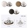 ICEYLI 17mm Replacement Jeans Buttons Instant Adjustable Pants Button