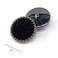Riverbyland 10 PCS Black Rose Round Coat Buttons 1" Shank Button